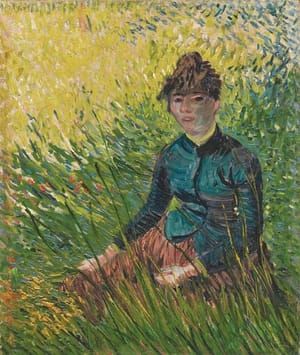 Artwork Title: Femme dans un champ de blé