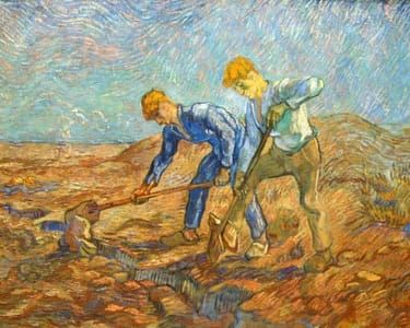 Artwork Title: Les bêcheurs (The Diggers)