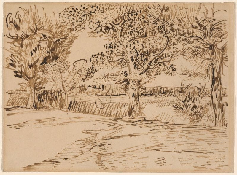 Artwork Title: Landscape at Arles, July 1888