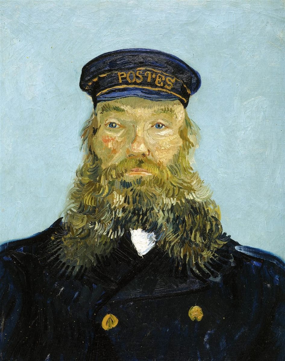 Artwork Title: Portrait of the Postman Joseph Roulin