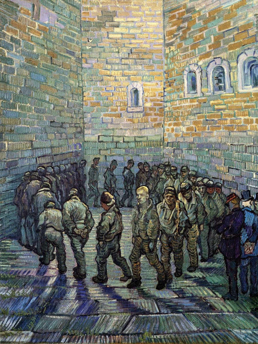 Artwork Title: The Prison Courtyard