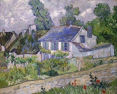 Artwork Title: Houses in Auvers