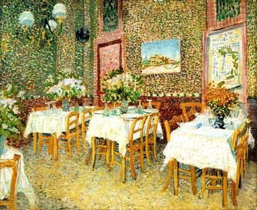 Artwork Title: Interior of a Restaurant, Paris