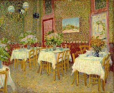 Artwork Title: Interior of a Restaurant, Paris