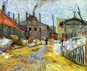 Artwork Title: The Factory at Asnieres
