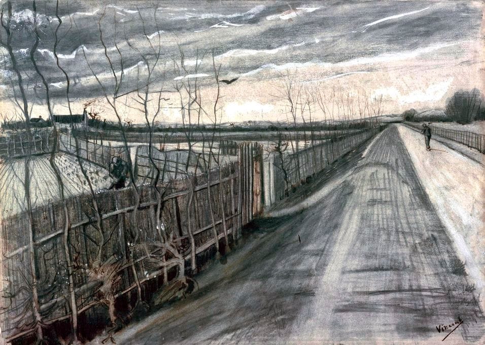 Artwork Title: Landweg, (Country Road)
