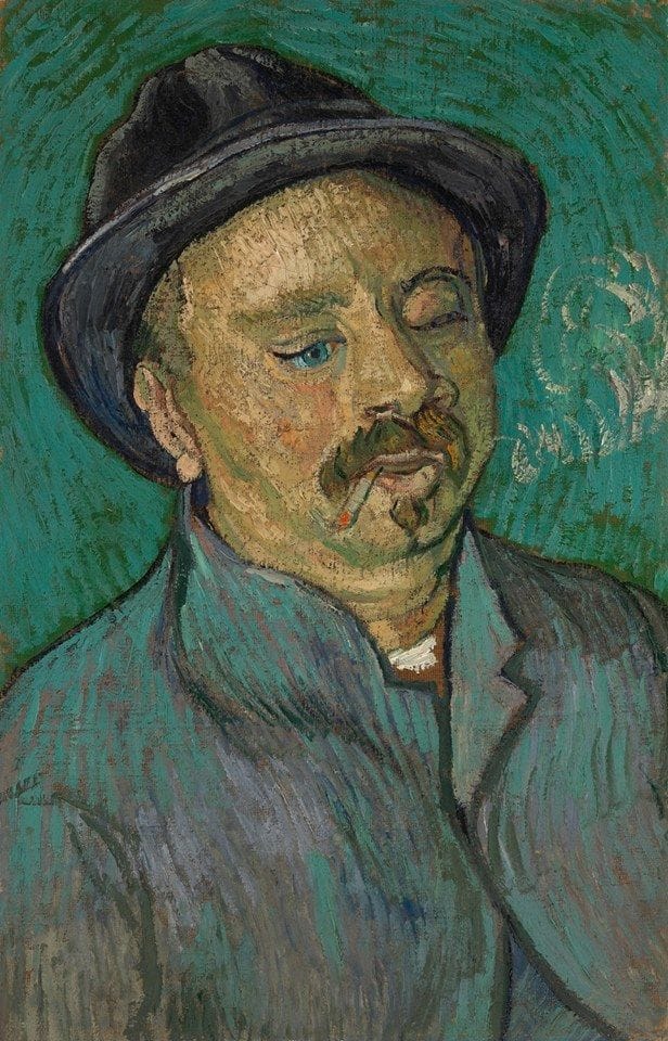 Artwork Title: Portrait of a One-Eyed Man