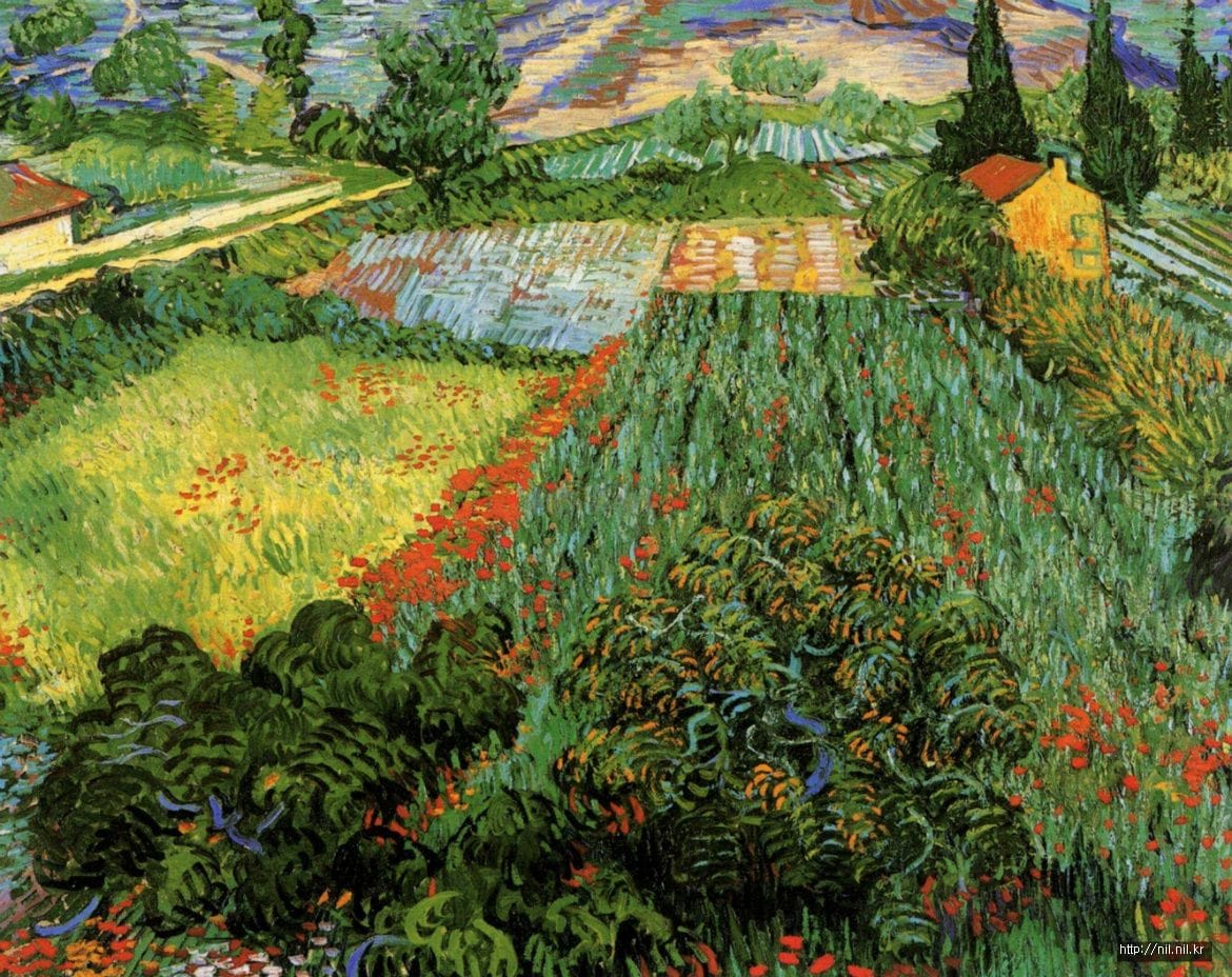 Artwork Title: Field with Poppies