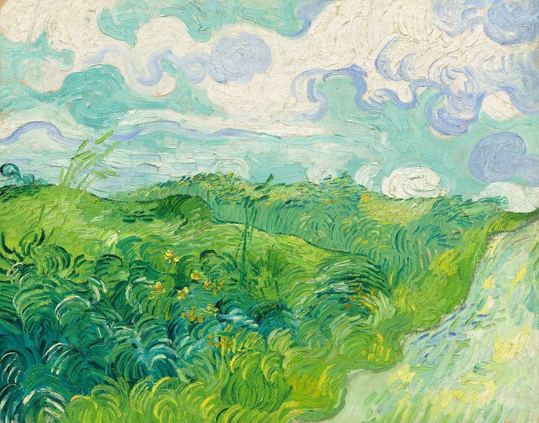 Artwork Title: Green Wheat Fields, Auvers