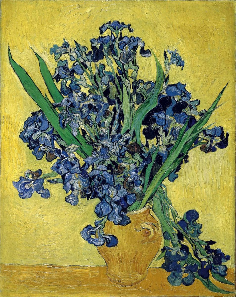 Artwork Title: Still Life with Irises