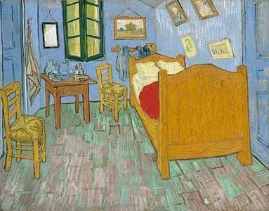 Artwork Title: Bedroom at Arles (second version)