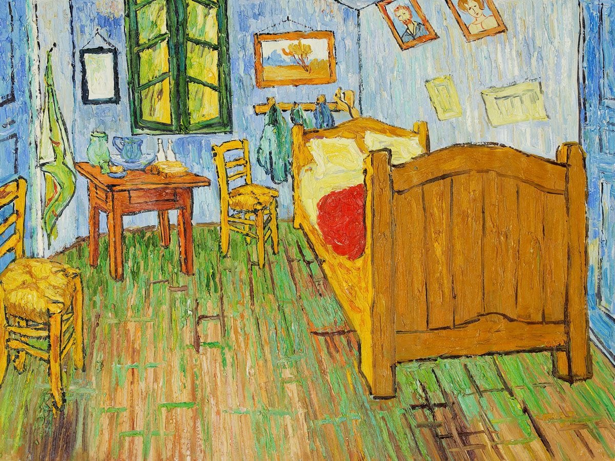Artwork Title: Bedroom at Arles (second version)