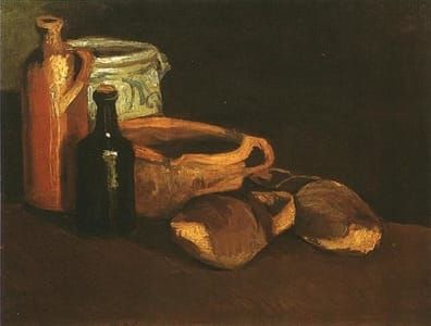Artwork Title: Still Life With Clogs And Pots
