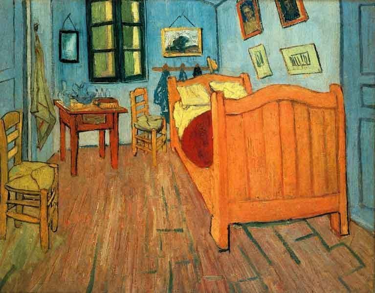 Artwork Title: Bedroom At Arles (first version)