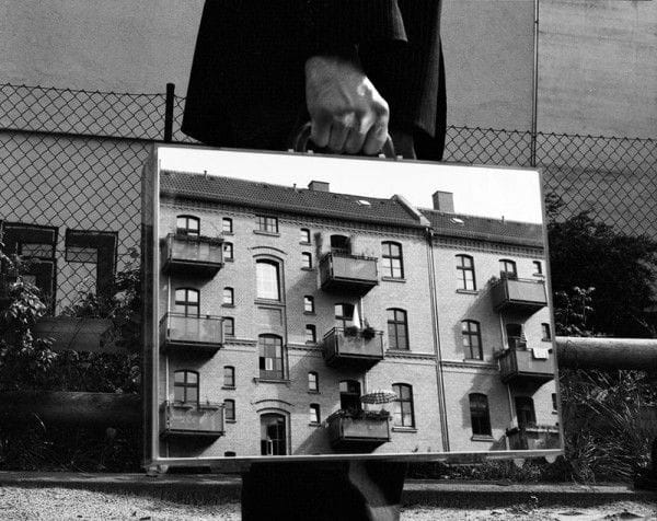 Artwork Title: The Mirror Suitcase Man