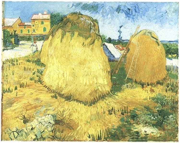 Artwork Title: Haystacks In Provence