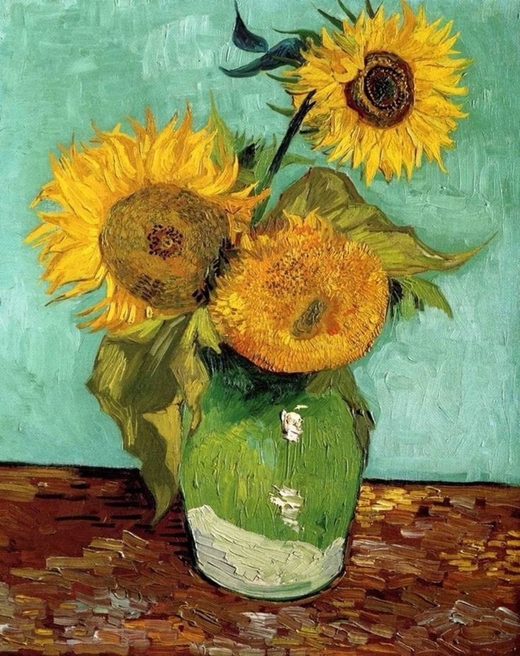 Artwork Title: Sunflowers