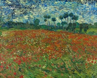 Artwork Title: Field With Poppies