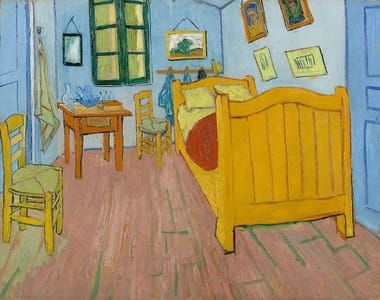 Artwork Title: Bedroom At Arles (first version)