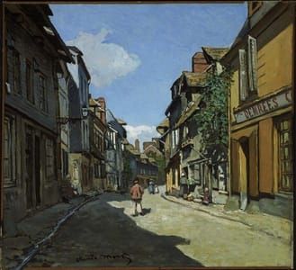 Artwork Title: Rue de la Barole, Honfleur