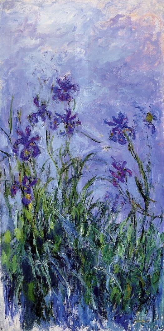 Artwork Title: Lilac Irises