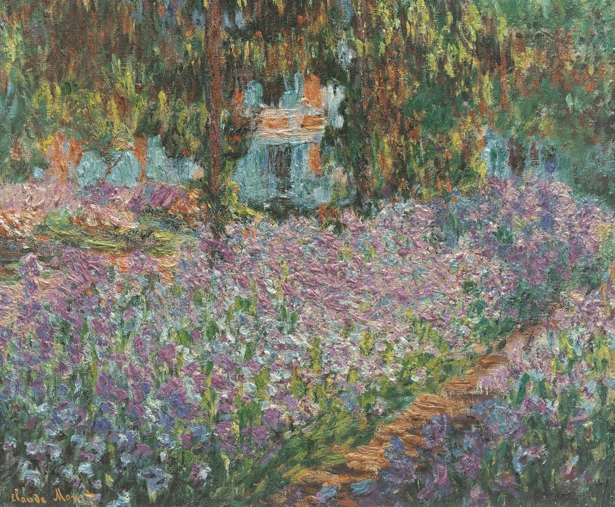 Artwork Title: Le jardin de l'artiste à Giverny