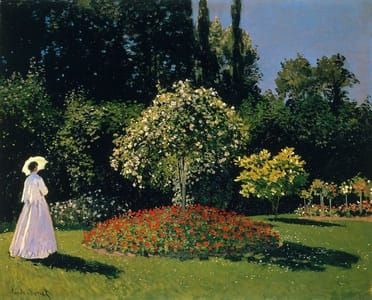 Artwork Title: Woman In A Garden