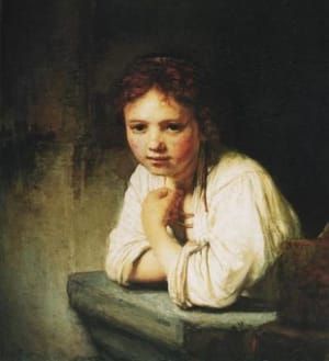 Artwork Title: Girl At A Window