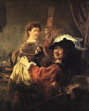 Artwork Title: The Prodigal Son in the Brothel (Self Portrait with Saskia)