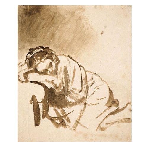 Artwork Title: Young Woman Sleeping