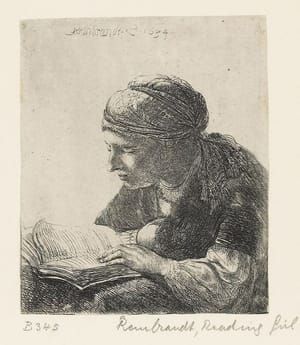 Artwork Title: Woman Reading