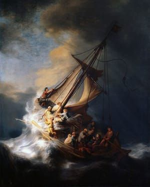 Artwork Title: The Storm on the Sea of Galilee