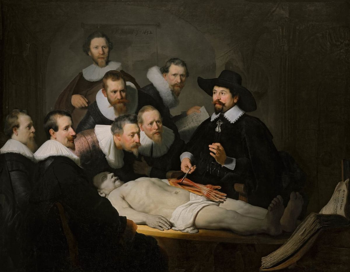 Artwork Title: The Anatomy Lesson of Dr. Nicolaes Tulp