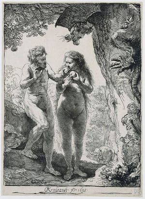 Artwork Title: Adam and Eve