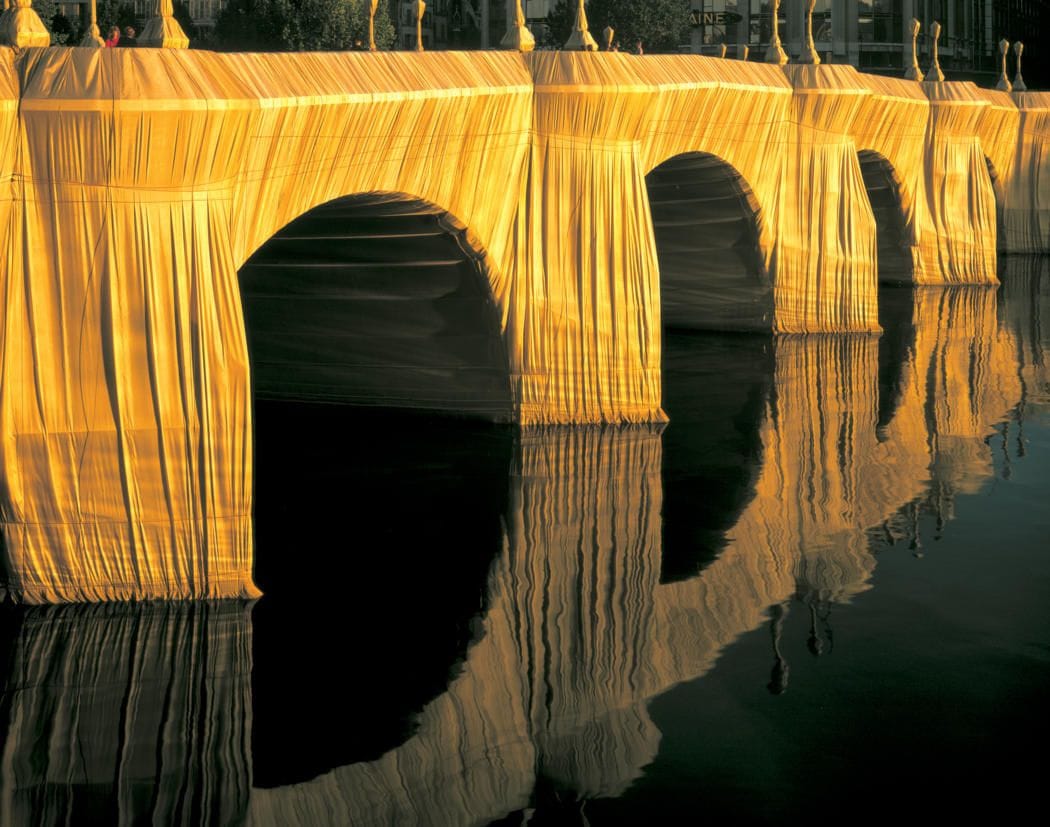 Artwork Title: The Pont Neuf, Wrapped (project For Paris)