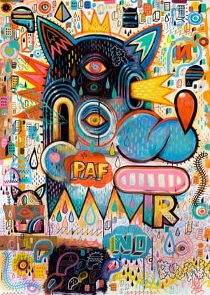 Artwork Title: Paf The Dog