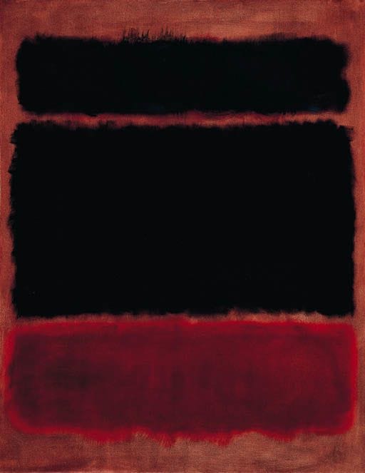 Artwork Title: Black In Deep Red