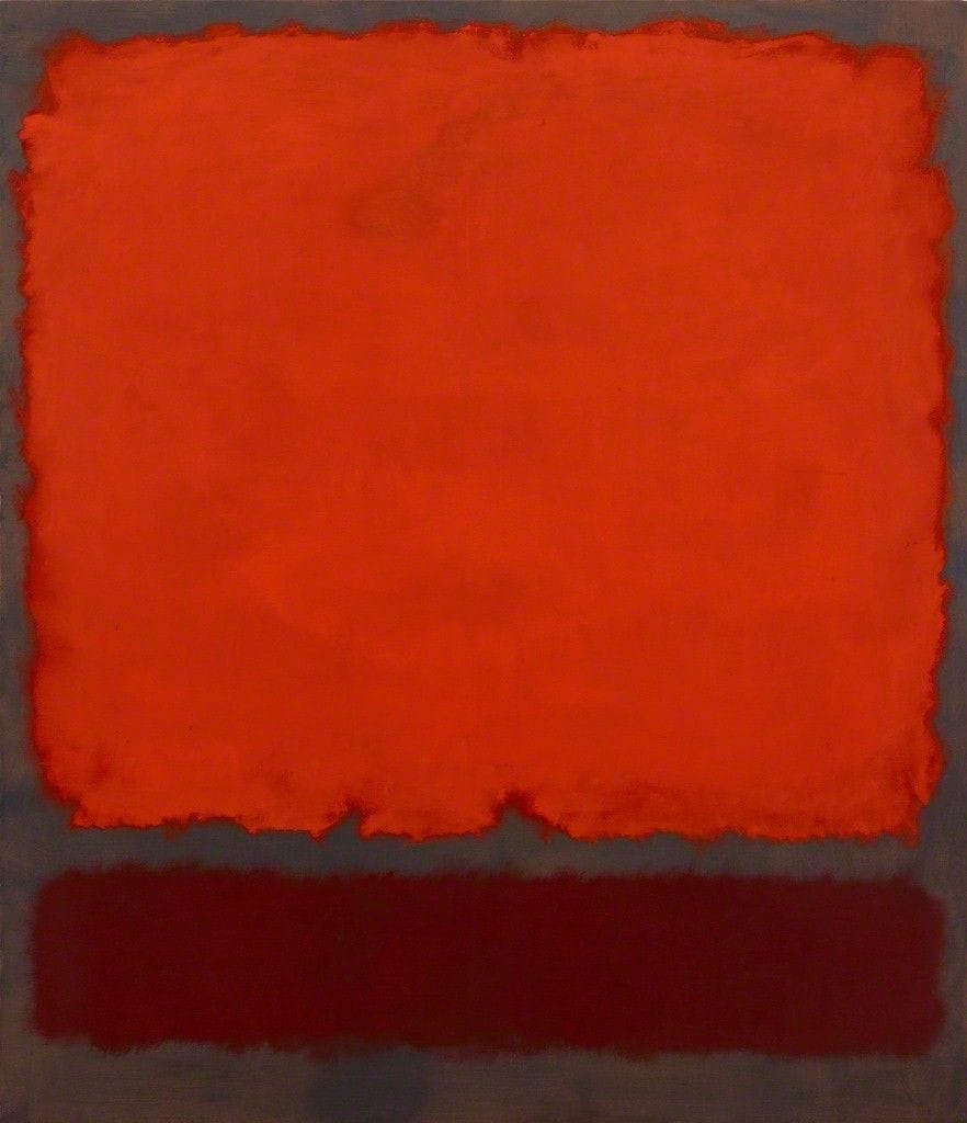 Artwork Title: Orange, Red And Red