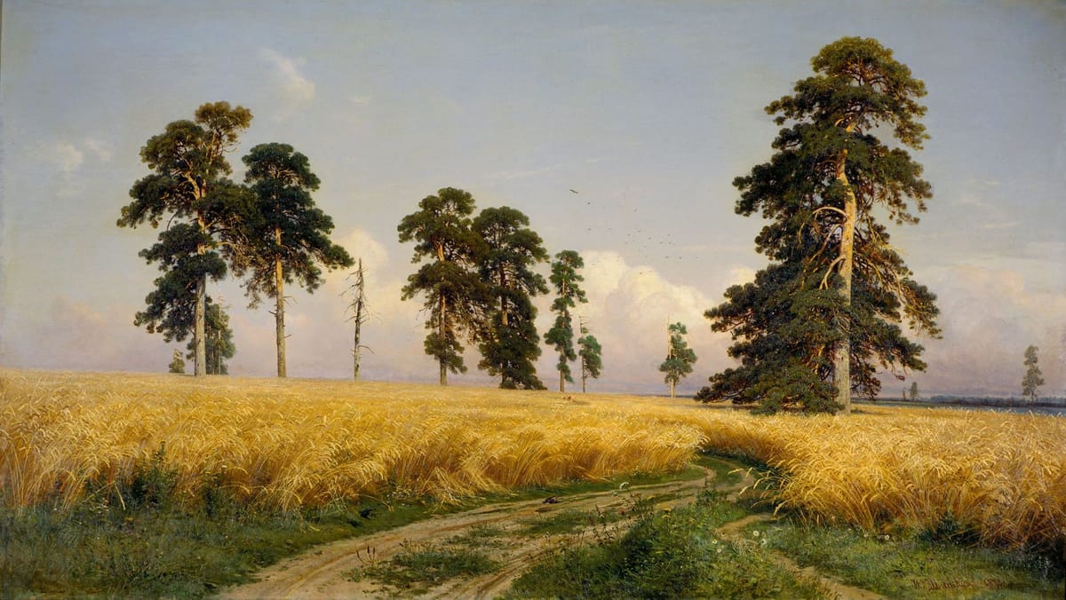Artwork Title: The Field Of Wheat