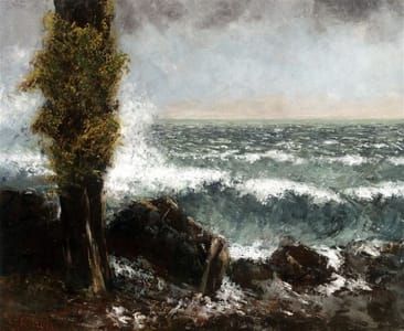 Artwork Title: Seascape, the Poplar