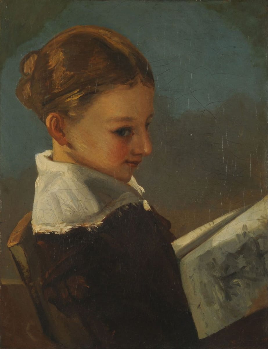 Artwork Title: Juliette Courbet Aged Ten