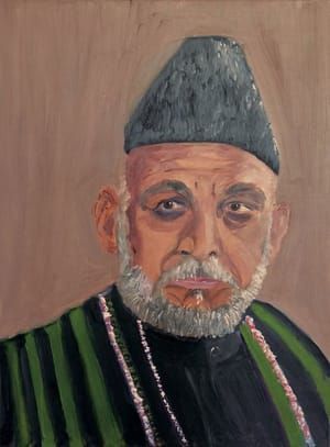 Artwork Title: Hamid Karzai
