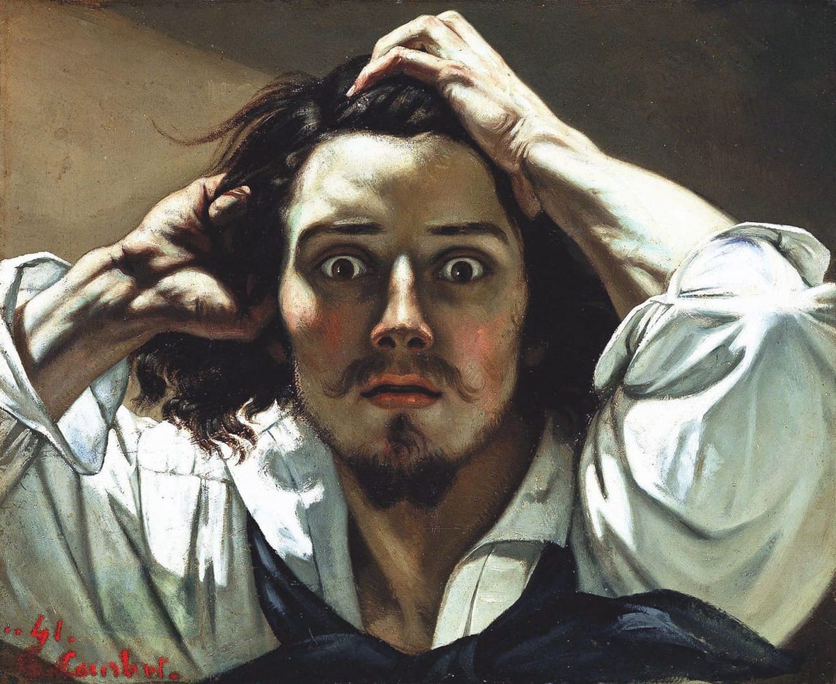 Artwork Title: Le Desespere (The Desperate Man; Self Portrait)