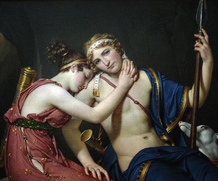 Artwork Title: Farewell Of Telemachus And Eucharis