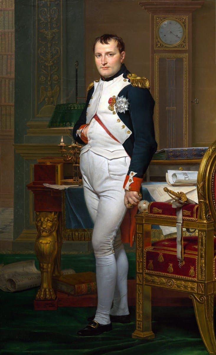 Artwork Title: The Emperor Napoleon In His Study At The Tuileries