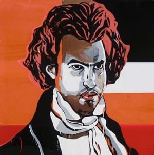 Artwork Title: David Watts As Beethoven