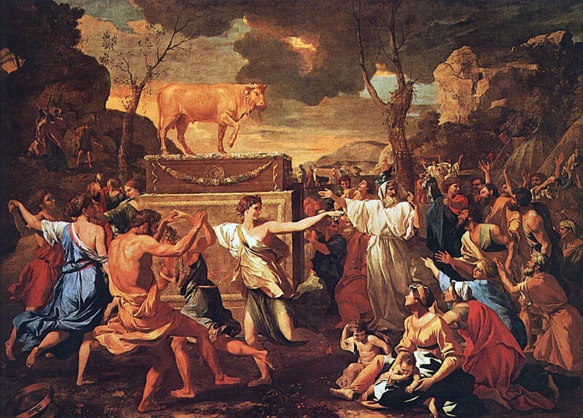 Artwork Title: The Adoration of the Golden Calf