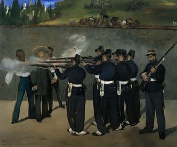 Artwork Title: The Execution Of Emperor Maximilian Of Mexico