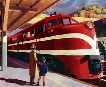Artwork Title: American Locomotive