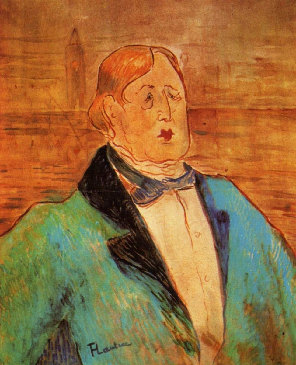 Artwork Title: Portrait of Oscar Wilde